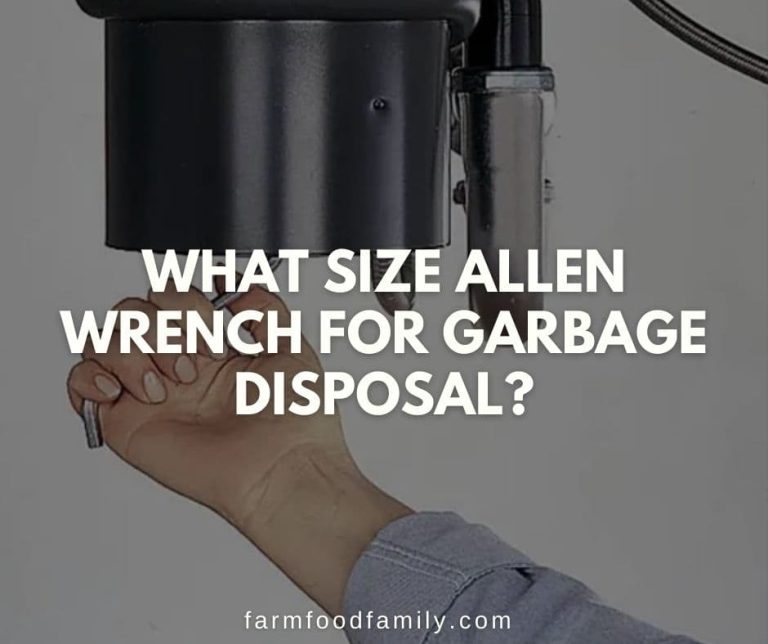 What Size Allen Wrench for Garbage Disposal