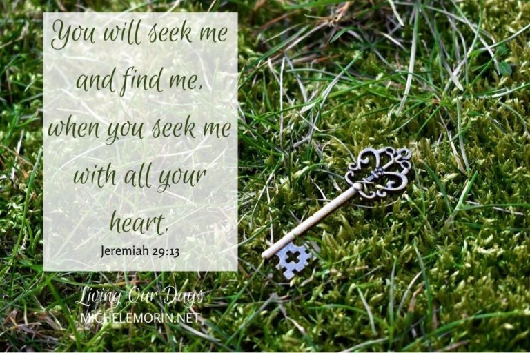 How Can I Seek God With All My Heart