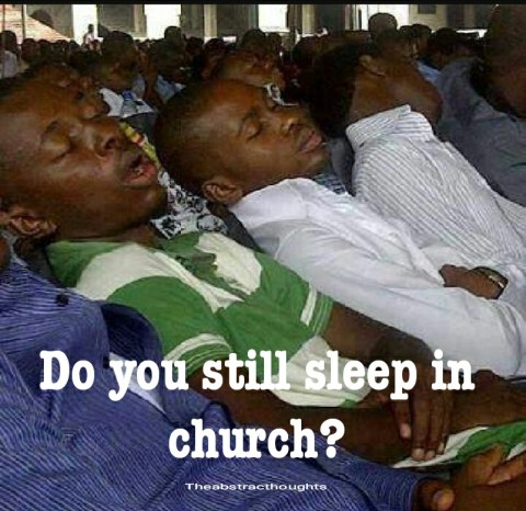 How to Not Fall Asleep During Church