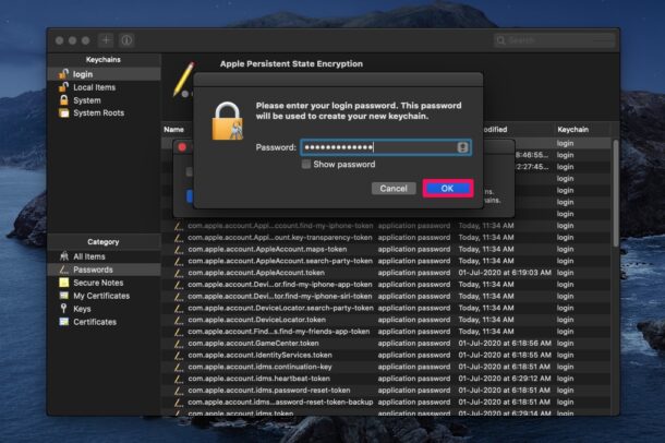 What is a Login Keychain Password Mac