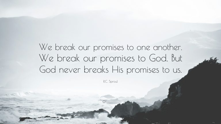 Can God Break a Promise