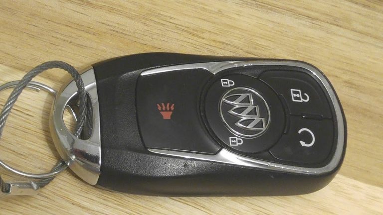 How to Change Battery in Buick Key Fob