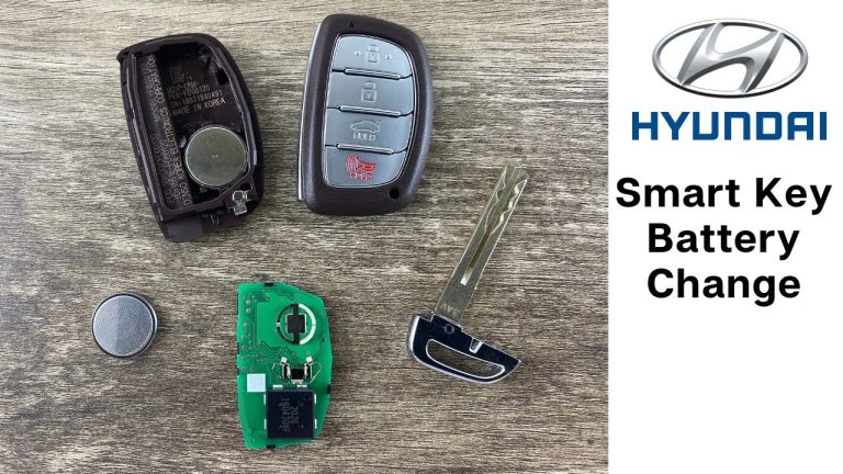 How to Change Battery in Hyundai Key Fob