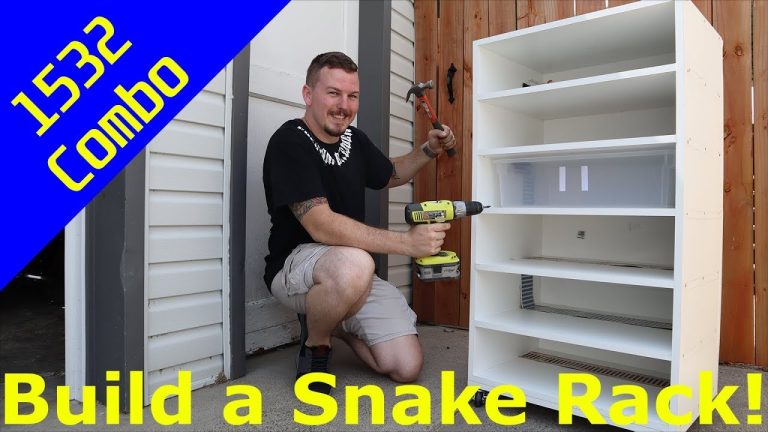 How to Build a Snake Rack