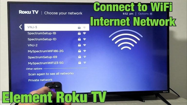 How to Connect Your Element Tv to Wifi