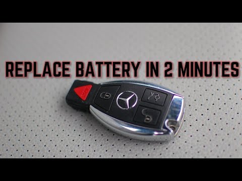 How to Change Battery in Mercedes Key Fob