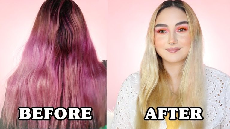 Can Hair Color Be Removed